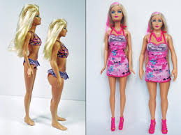 ¿Cómo sería la Barbie con medidas de mujer real?